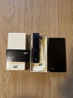 Montblanc Meisterstück Leder-Etui mit Box und Zubehör
