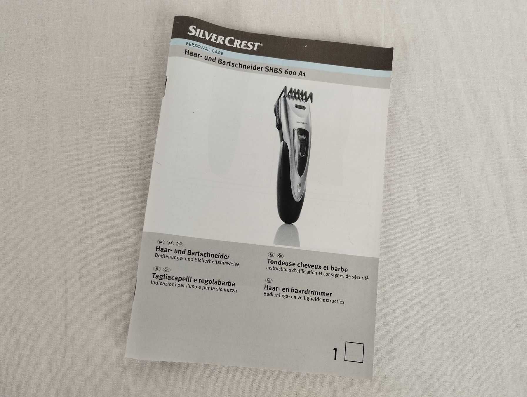 Rasoi & Lamette da barba: SILVER CREST Haar- und Bartschneider – Nuovo (secondo la descrizione) da Schübelbach venduto da Restwert_Schubelbach 5