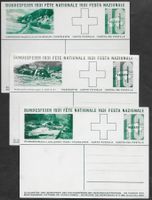 1931 drei BILD-BF Karten verschieden sauber selten ab 1.-