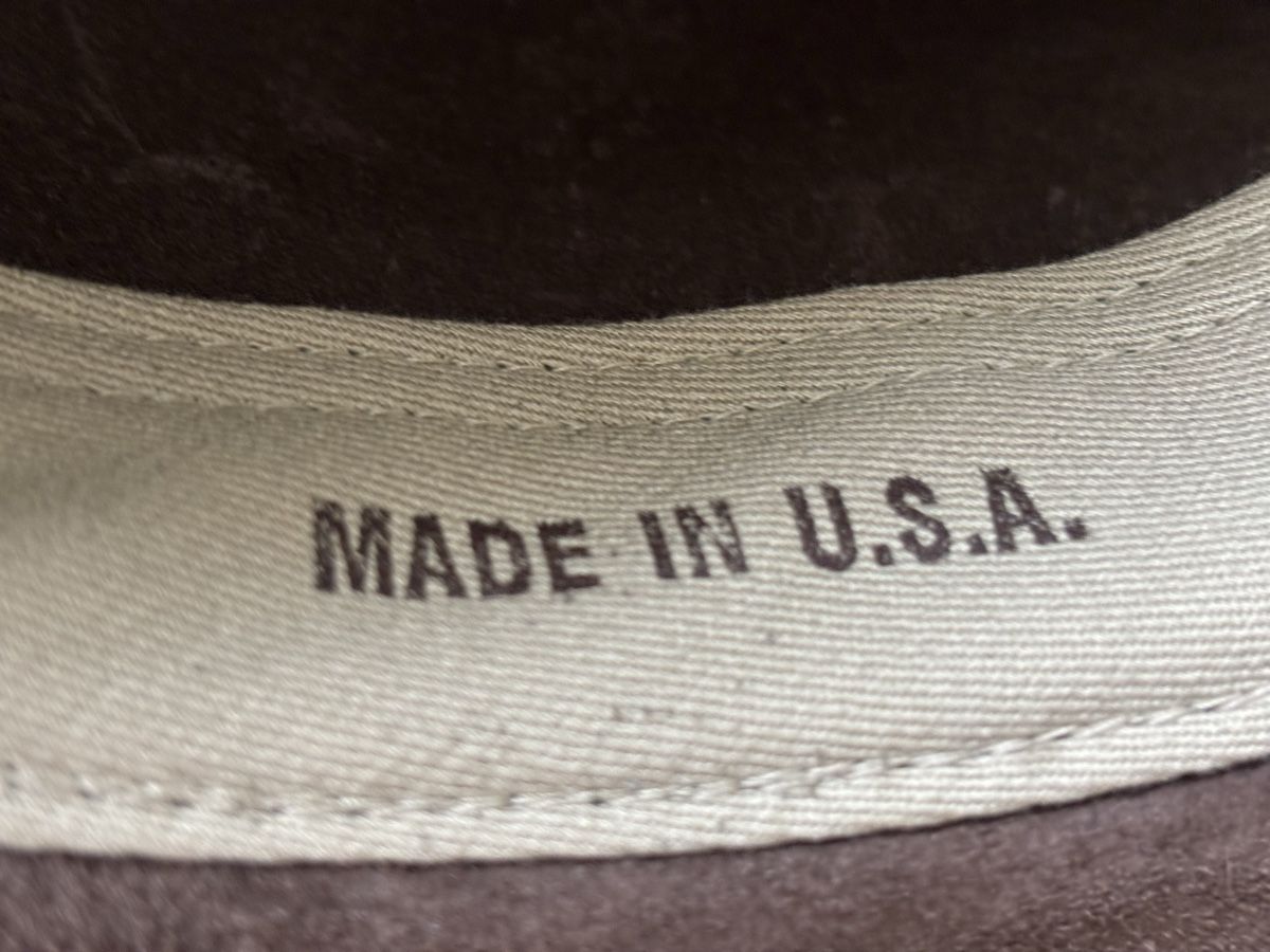Hüte, Mützen & Caps: Sam's Action Hats USA, brauner Lederhut Grösse S – Neu (gemäss Beschreibung) aus Bellach von Legdance 4