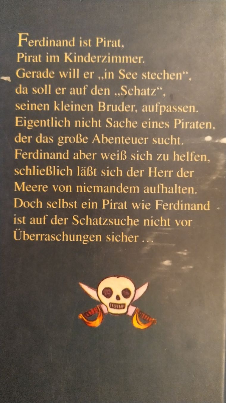 Libri: Ich Ferdinand der Pirat / Bilderbuch ab Fr. 4.- – Usato da Bellach venduto da JingleJerry 8