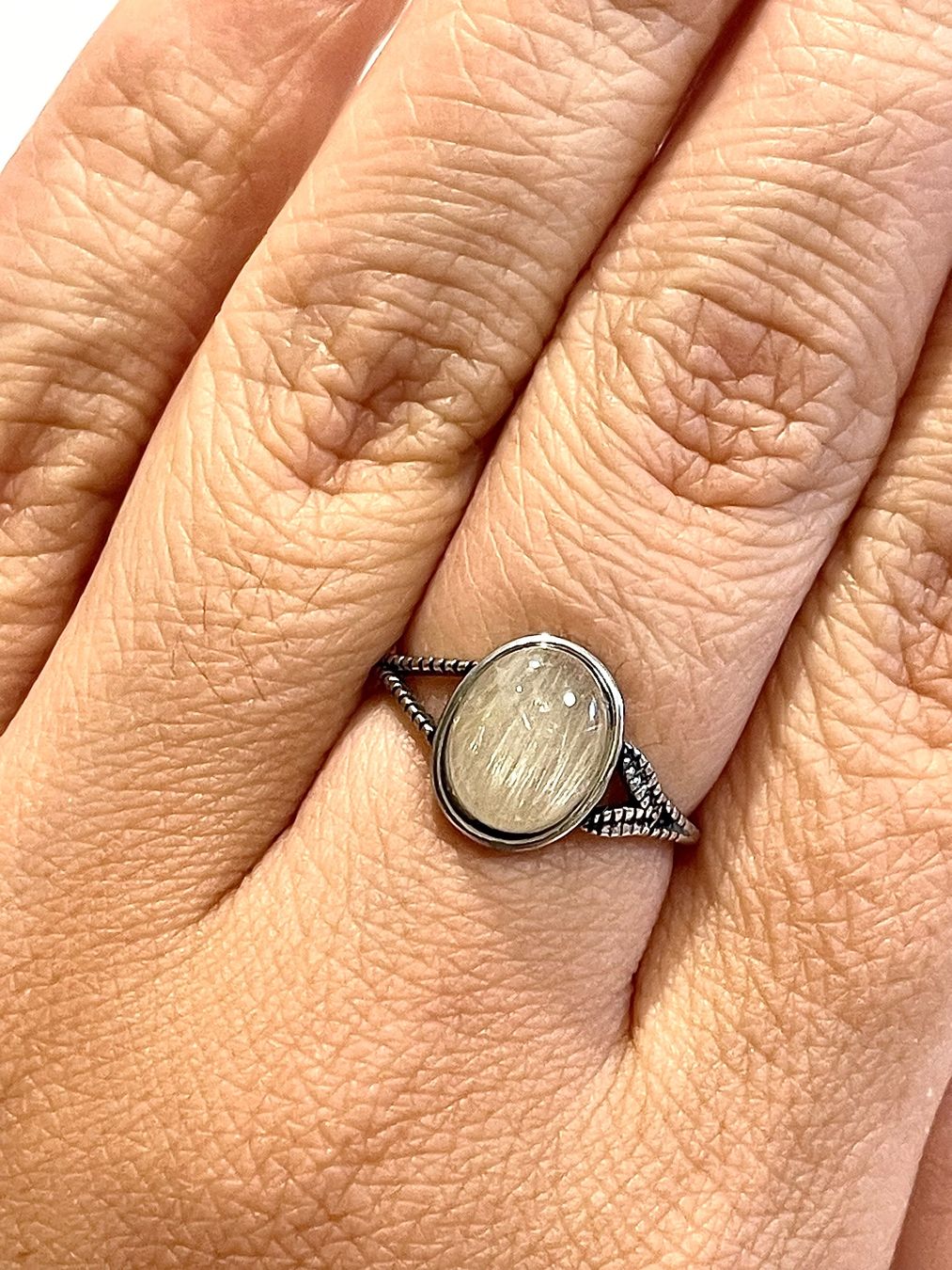Bagues: Goldrutilquarz Ring – Neuf avec emballage d'origine à Schiers par sisikristall