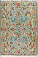 Tapis Sultani Afghan Fait à la Main 240x170 Cm