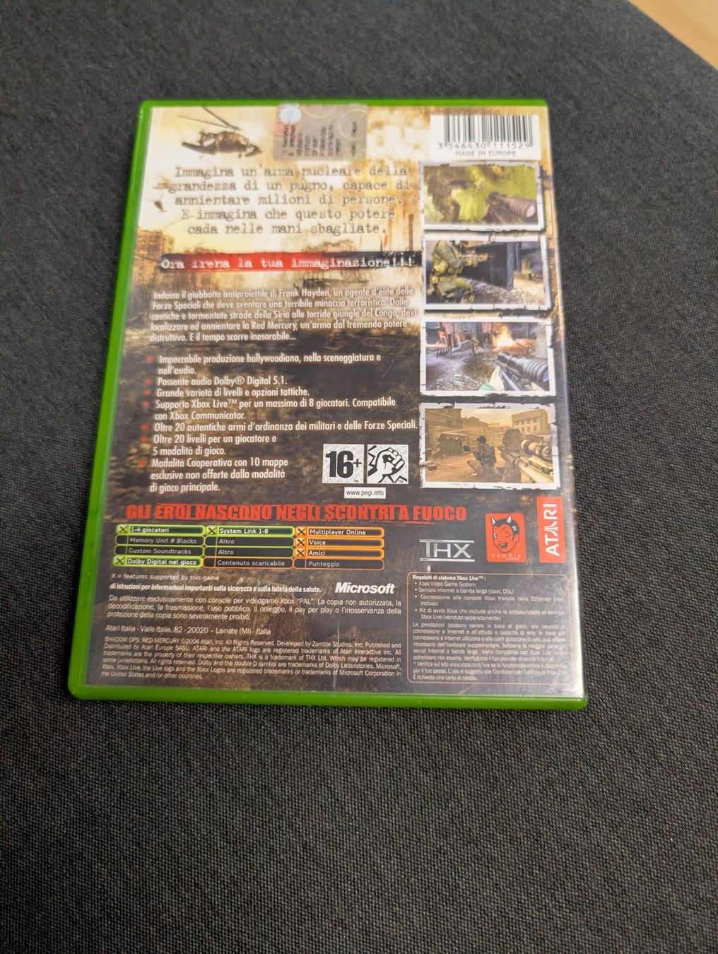 Spiele: Shadow ops red mercury Microsoft xbox – Gebraucht aus Giubiasco von Ticinerd 1