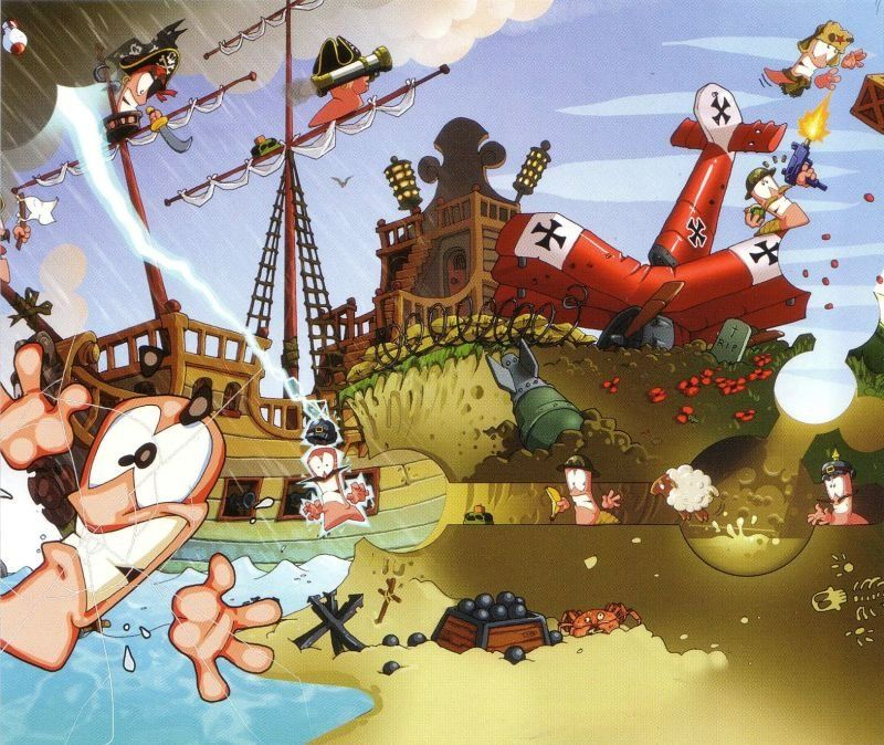 Nintendo Spiele: Worms 2 Open Warfare  DS – Gebraucht aus Schüpfheim von Games_Spielkonsolen