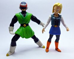 DRAGONBALL Z ANDROID 18 & GREAT SAIYAMAN 2001-2002