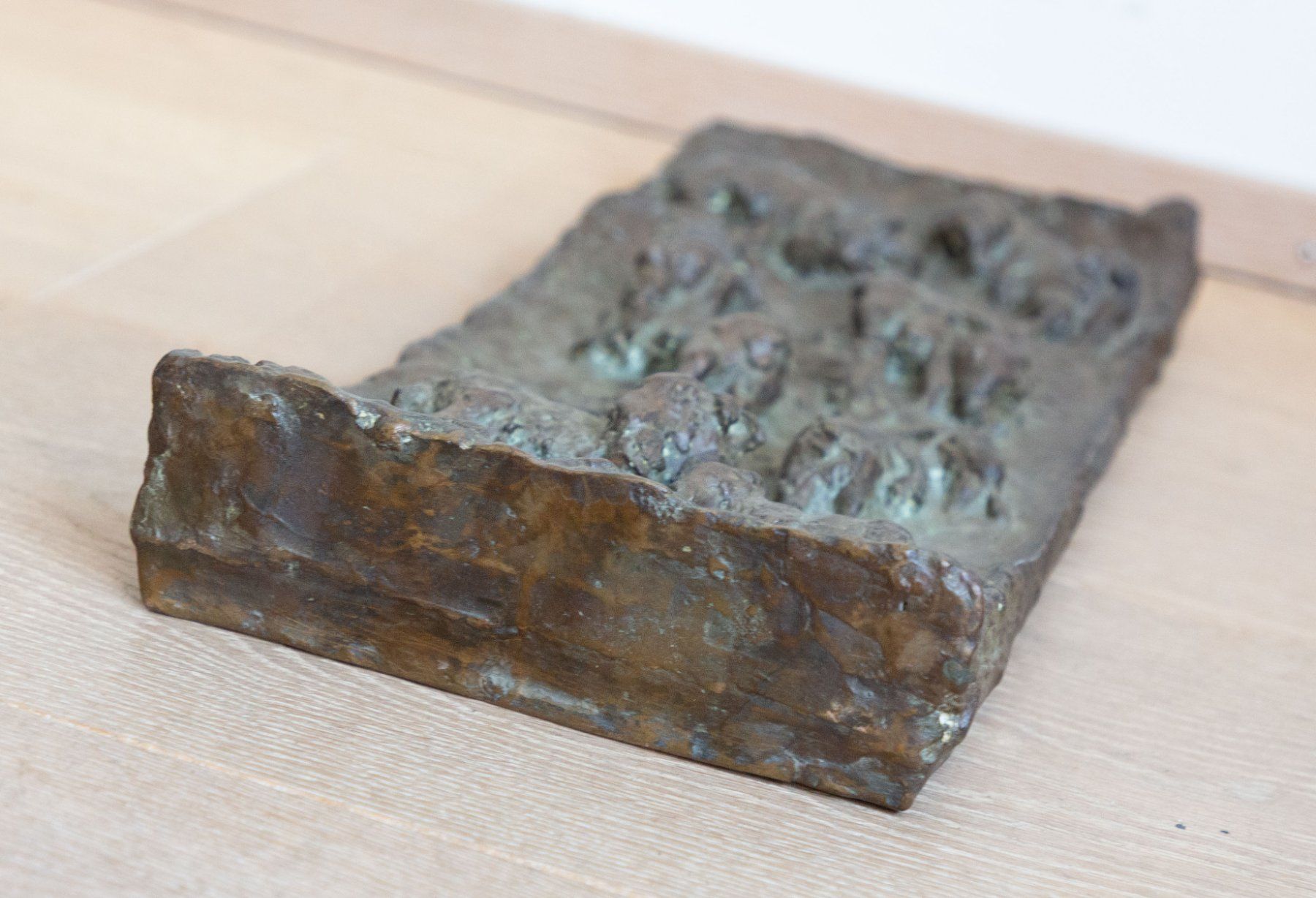 Sculture & Statue: Erich Glauer - Steinböcke, Bronzerelief – Usato da Basel venduto da bigmbh 3