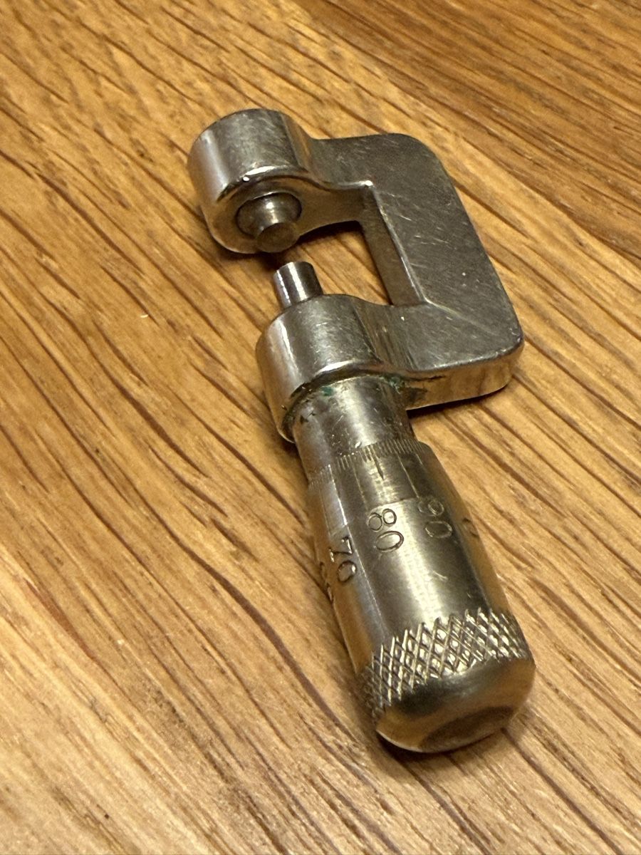 Misurare: Messschraube Mikrometer Werkzeug O-10mm – Usato da Goldach venduto da Messerguru 4