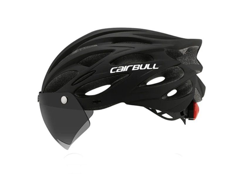 Caschi: Fahrrad Helm mit licht und Brille – Nuovo e nell'imballaggio originale da Châtelaine venduto da topshop.switzerland 1