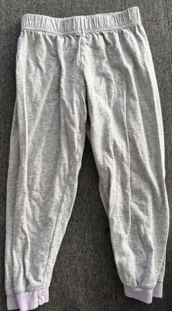 Graue Mädchen Jogginghose, Grösse 98/104