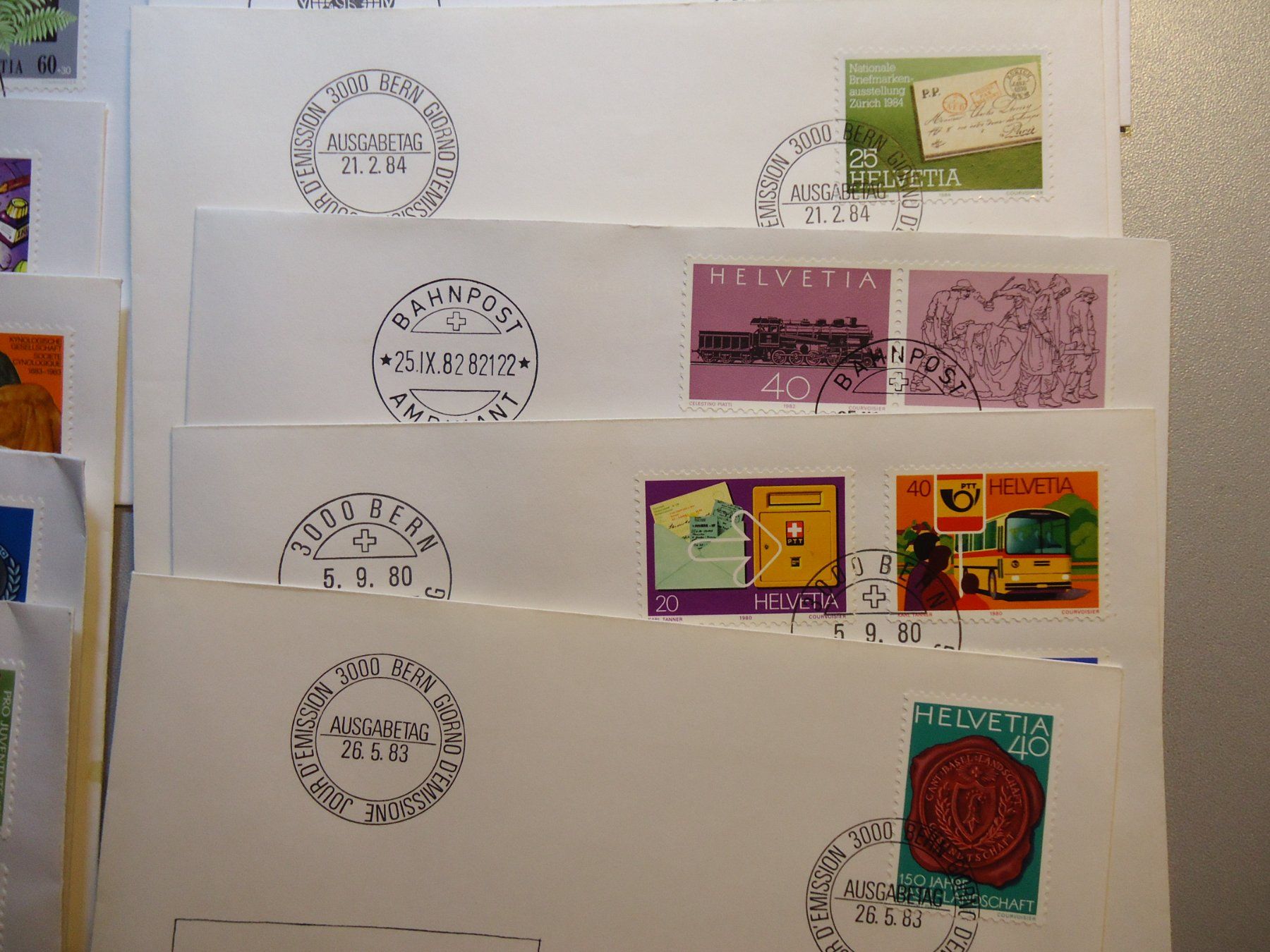 Tous les timbres: Ersttagsbriefe 24 Stück – Neuf (Voir description) à Hinterkappelen par Roku5 6