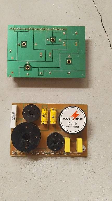 Monacor Casse acustiche: 2 Monacor DN-10 Frequenzweichen – Usato da Gossau ZH venduto da tobiwils