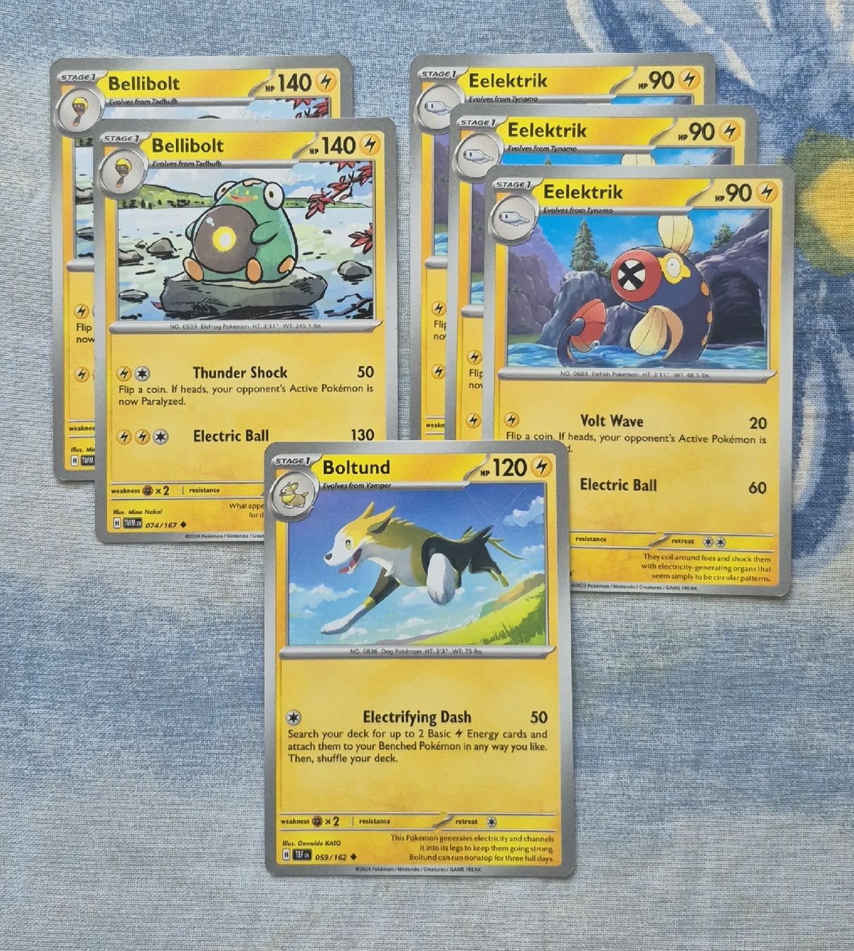 Pokémon Carte collezionabili: Pokémon Karten (Grass & Electric types) Gratis Versand!  – Nuovo (secondo la descrizione) da Luzern venduto da 365mal 3