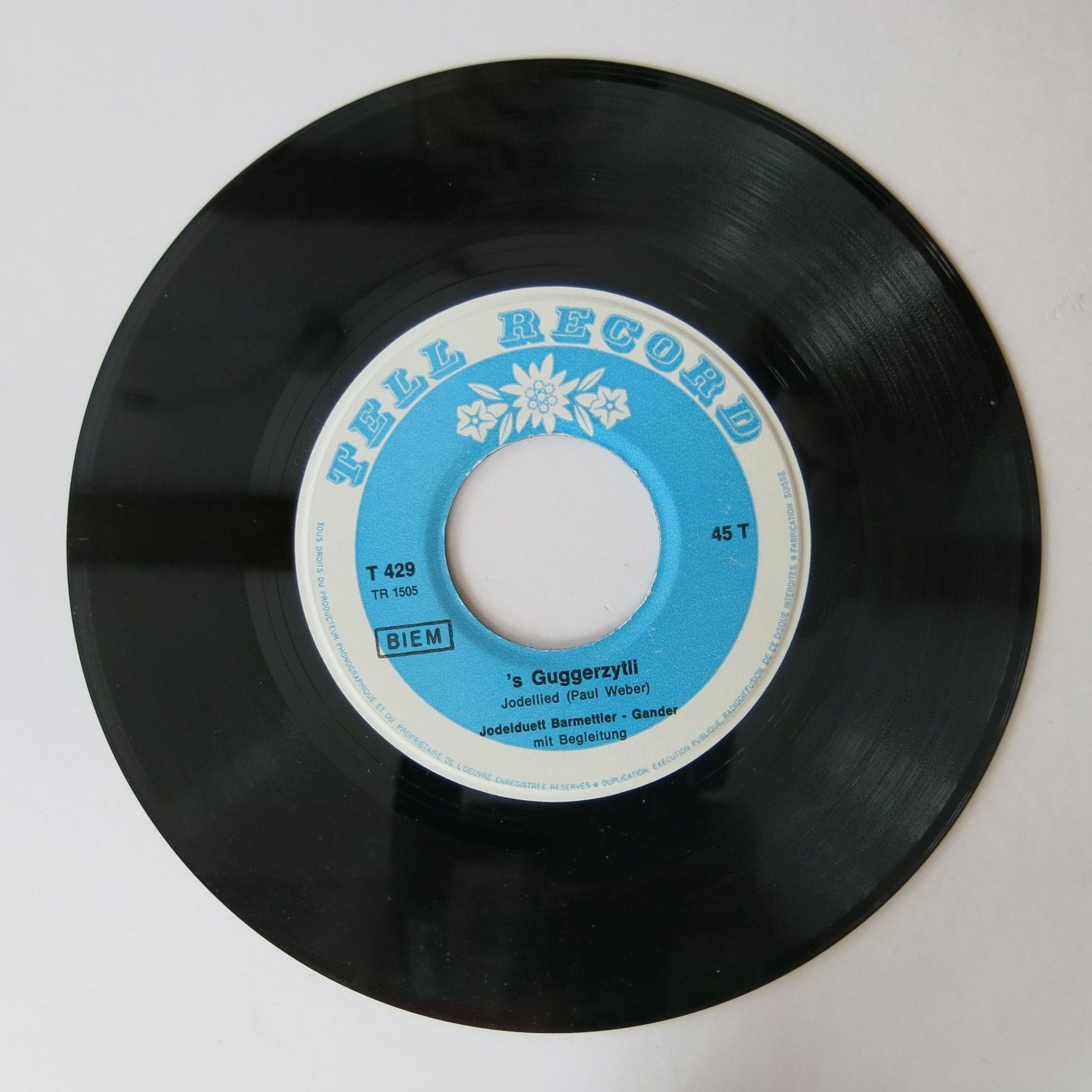 Dischi in vinile: Jodelduett Barmettler - Gander – Usato da Bözen venduto da Keramik22 2