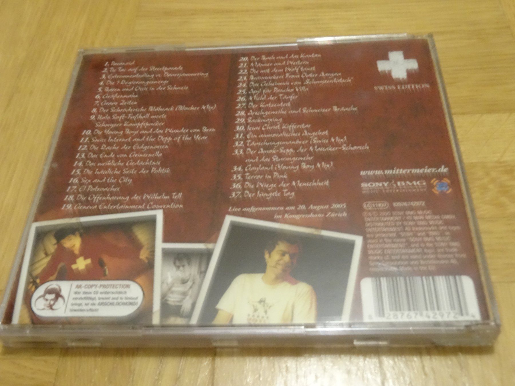 CDs: Michael Mittermeier is Paranoid CD – Gebraucht aus Olten von Disc-Ausverkauf 1