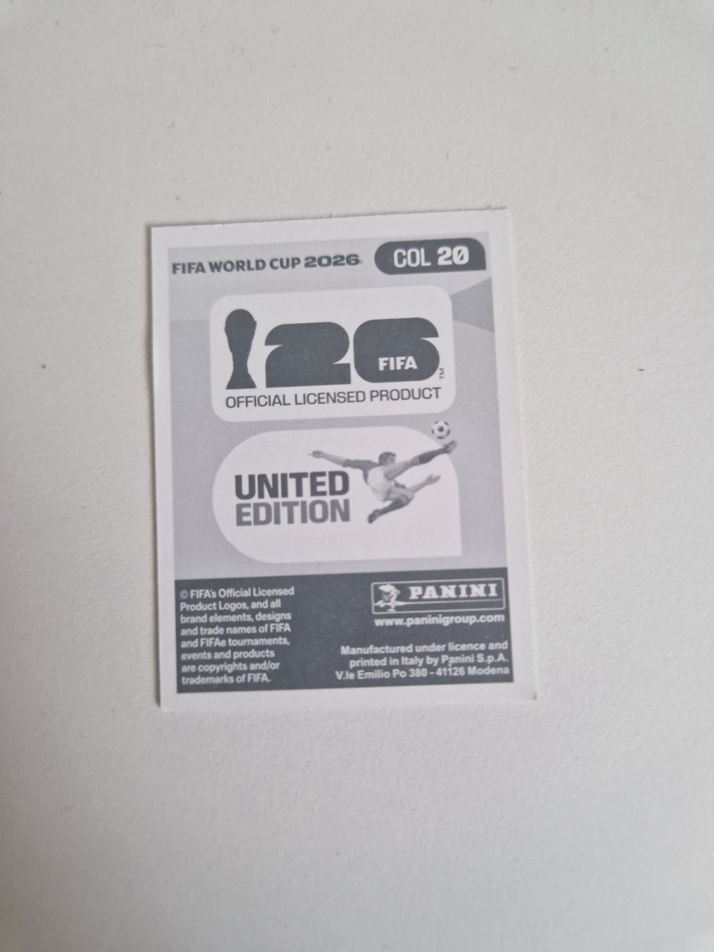Panini Sammelbilder & Trading cards: Panini Sticker COL20 – Neu (gemäss Beschreibung) aus Stüsslingen von white_angel86 1