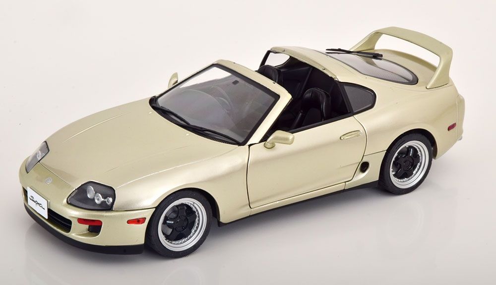 TOYOTA SUPRA MK4 TARGA 1988 GOLD 1:18 SOLIDO | Kaufen auf Ricardo