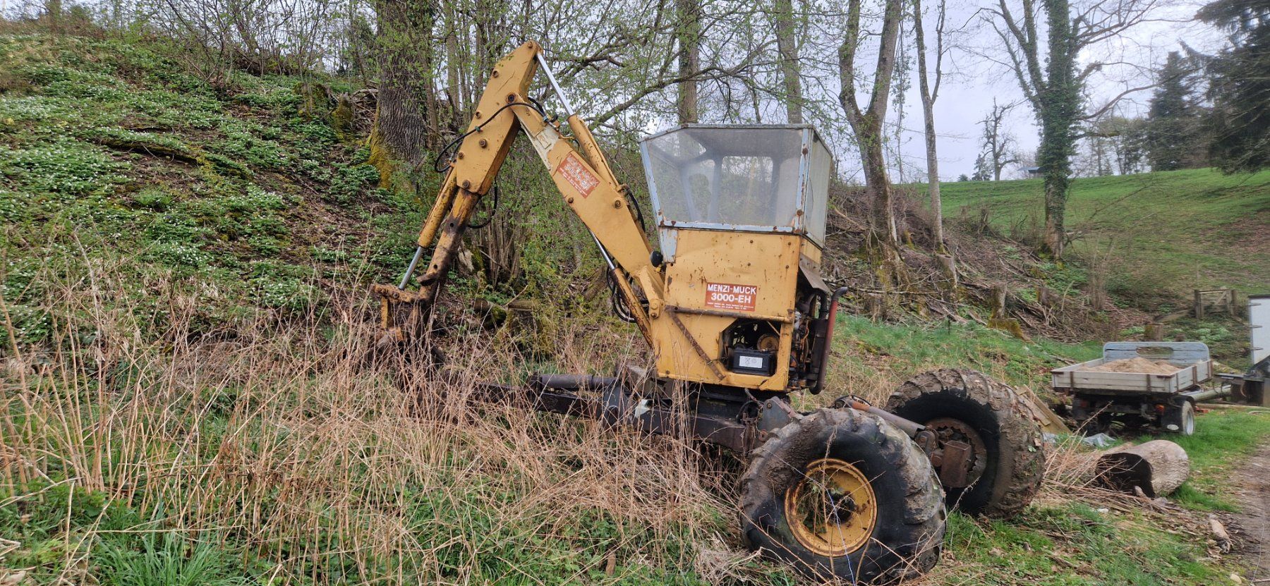 Menzi Muck Escavatori: Menzi Muck 3000EH – Usato da Saland venduto da resgg250