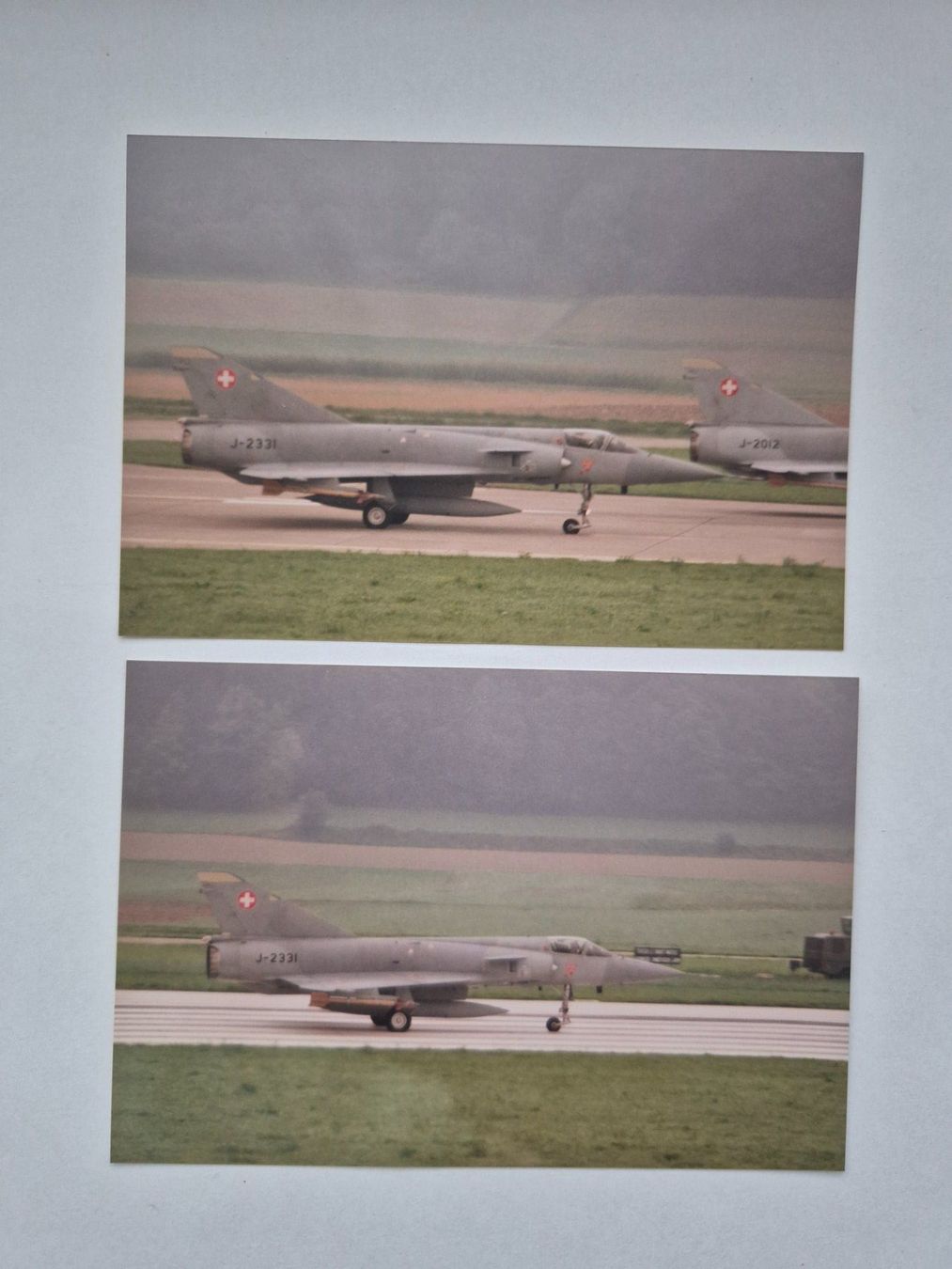 Poster & Bilder: 6x Mirage III Flugzeug Fotos, Schweizer Luftwaffe – Gebraucht aus Langendorf von zvonu161 2
