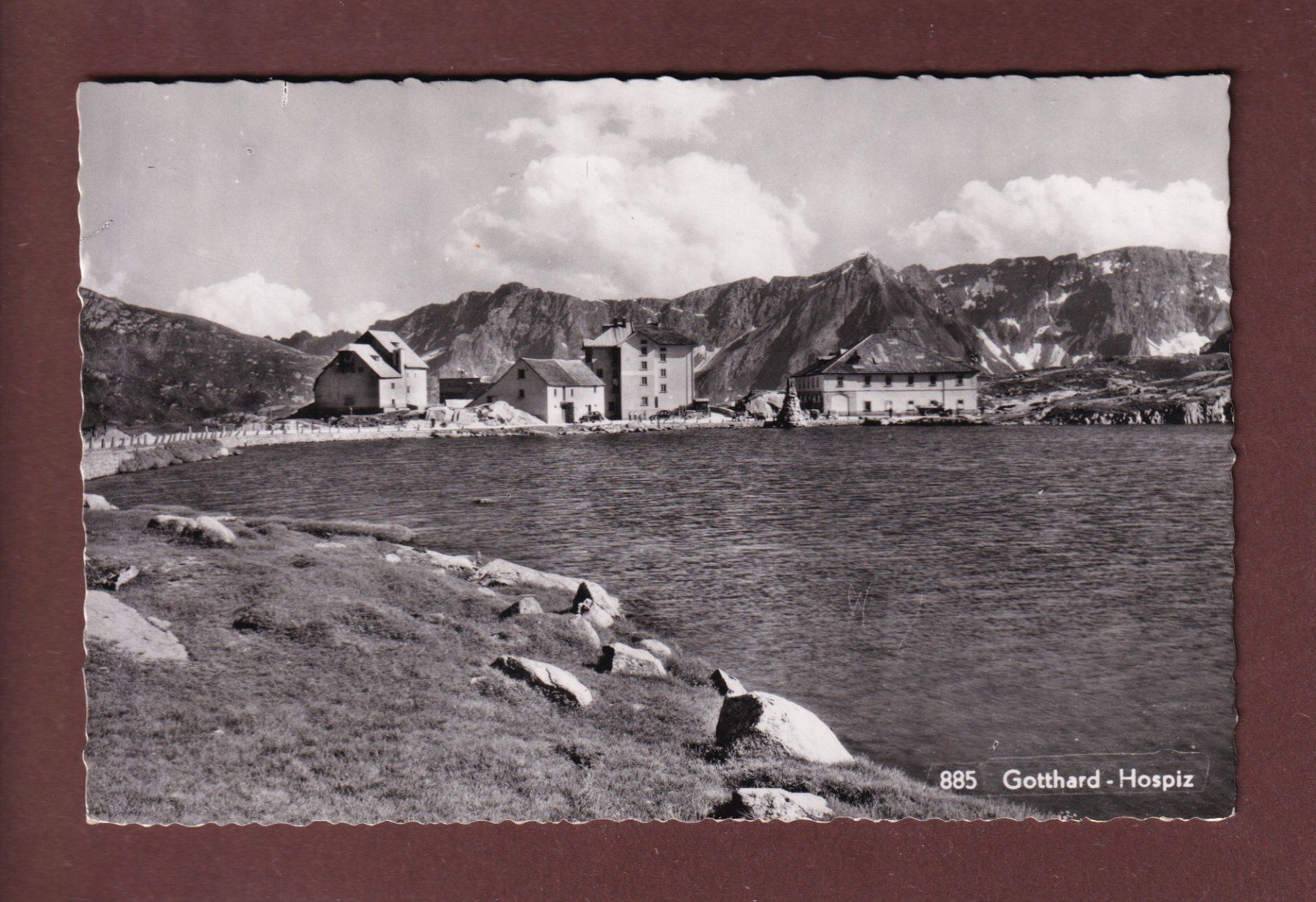 Cartoline postali: GOTTHARD-HOSPIZ - Feldpost – Usato da Pully venduto da nicecards
