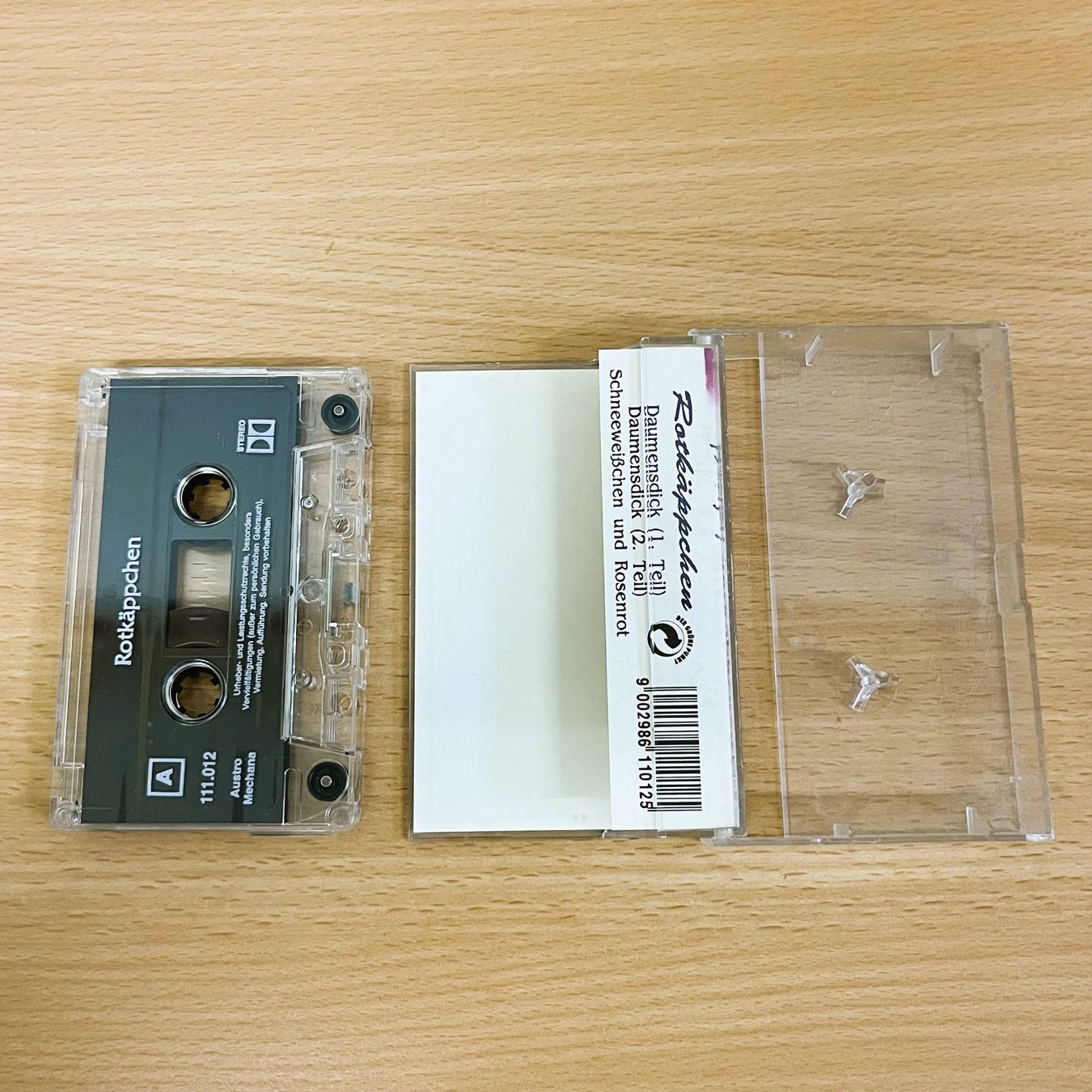 Musicassette: MC - Die schönsten Märchen - Rotkäppchen – Usato da Amlikon-Bissegg venduto da riestig 1