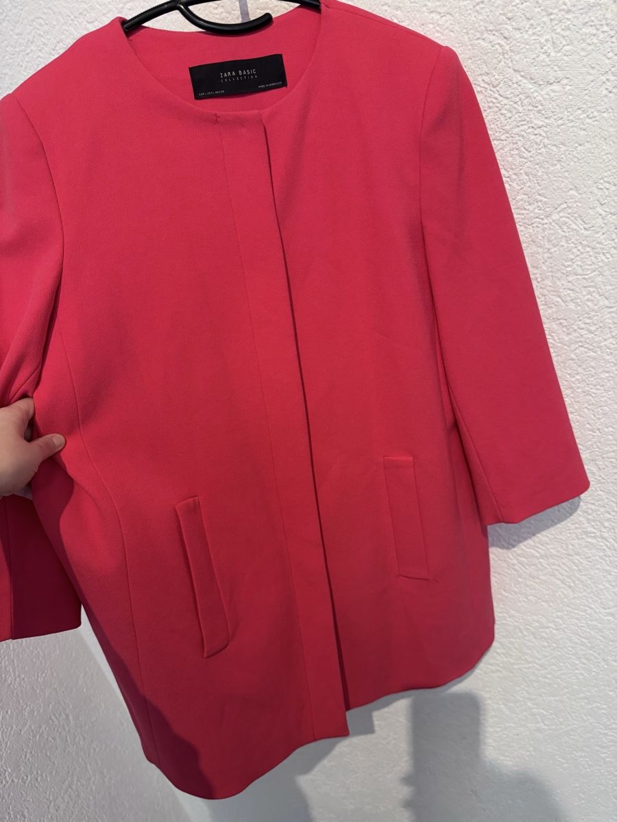 Zara Cappotti: ZARA Mantel pink Gr. S / M – Usato da Fislisbach venduto da KolibriSecondhand 1