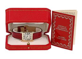 Cartier Tank Obus 18k Yellow Gold Quartz Full Set 24x31mm