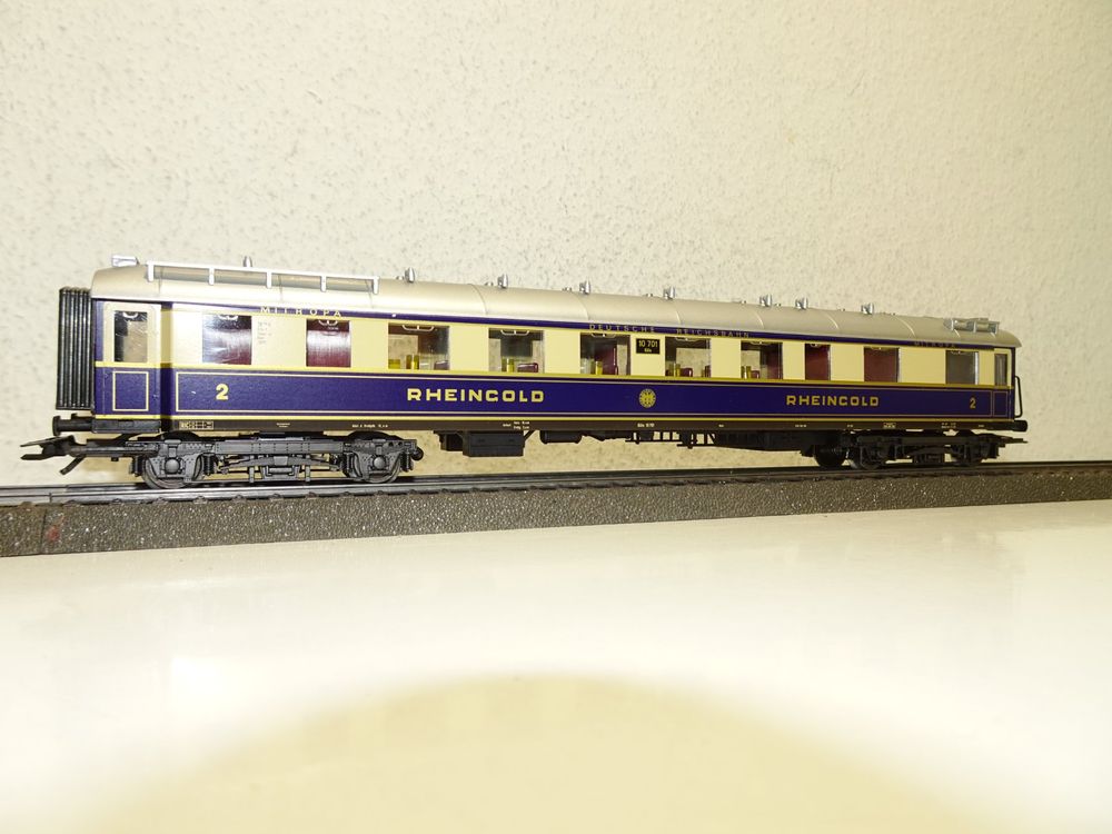 Märklin Personenwagen DR Rheingold 10 701 Blech HO (12) (Gebraucht) in ...
