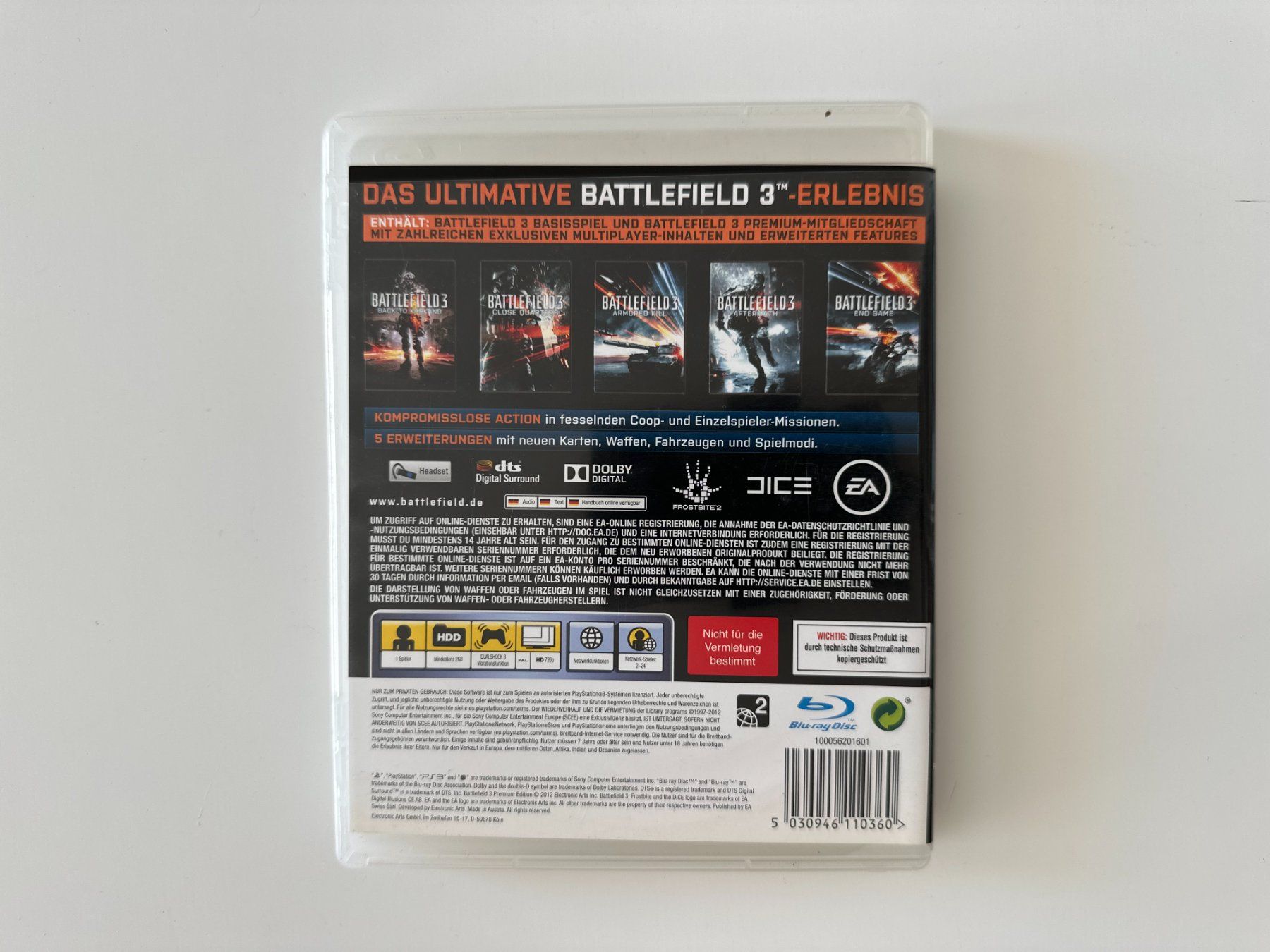 Sony Giochi: Battlefield 3: Premium Edition, Sony Playstation 3, PS3 – Usato da Couvet venduto da nay_prh5 2