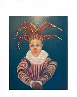 Oil Bild -Joker— Kunst Doks