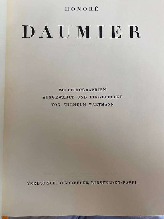 Libri: Daumier - antikes Buch 1978 – Usato da Bern venduto da Pfupfi0 1