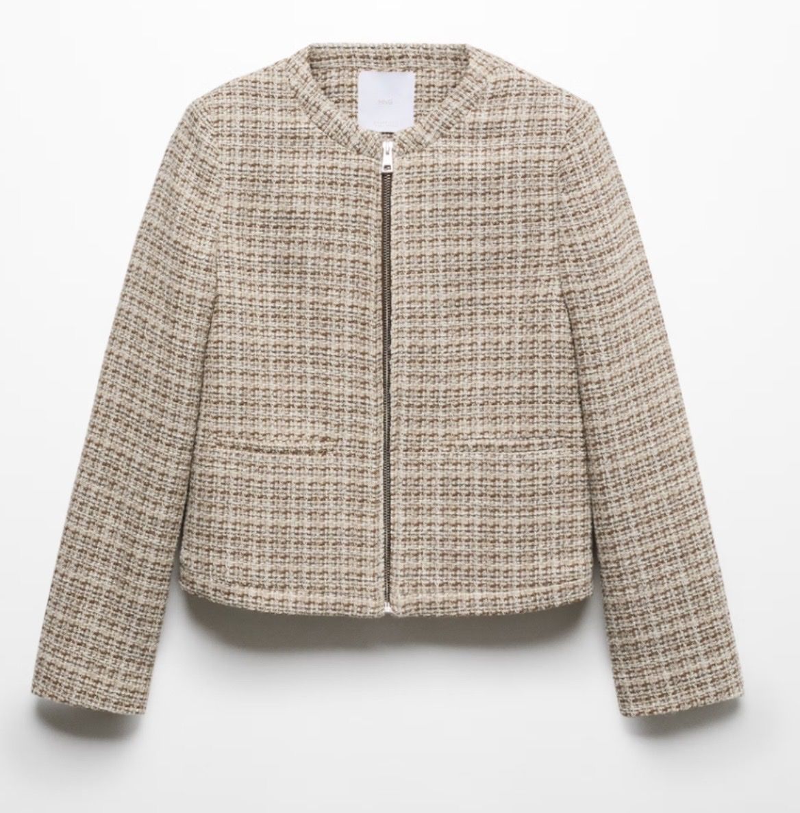 Mango Jacken: TWEED JACKET WITH ZIP - Mango - XS – Neu (gemäss Beschreibung) aus Turgi von spi_zss6