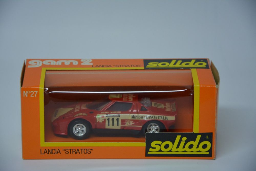 Lancia Stratos Solido 1/43 vintage (Gebraucht) in Gollion für CHF 8.9