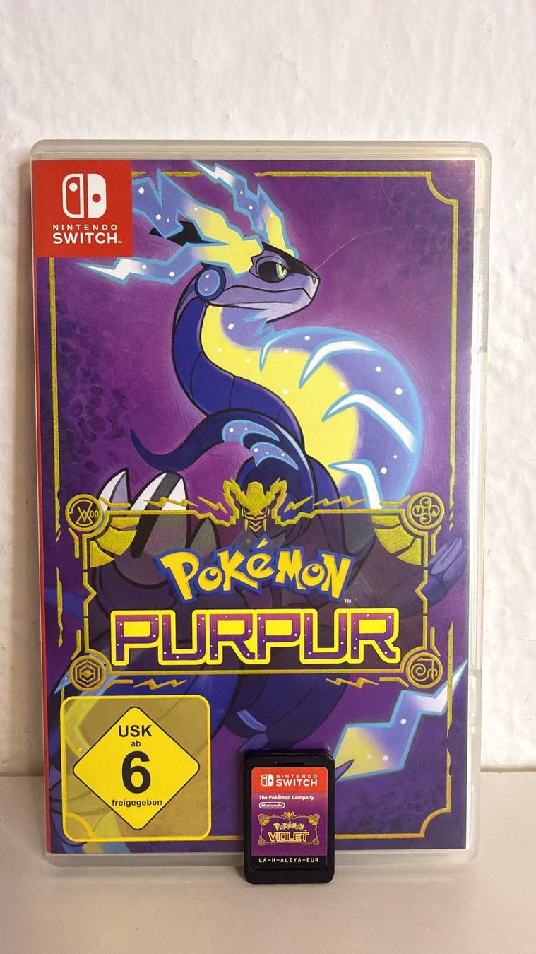 Giochi: Nintendo Switch Spiel Pokémon Purpur – Usato da Ehrendingen venduto da lax21