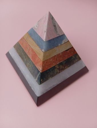 Geschenkidee, Anden 7 Steine Harmony  Pyramide,