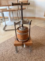 Presse Obstpresse Holz Metall Gusseisen Vintage