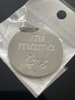 Mi Mama Anhänger, 3.5cm Durchmesser, Neu & Original!