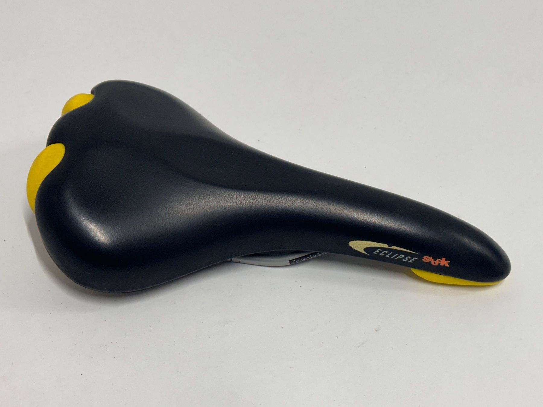 Pezzi di ricambio: Velo Sattel Selle Royal Eclipse Shark, schwarz / gelb – Usato da Bern venduto da troom105 1