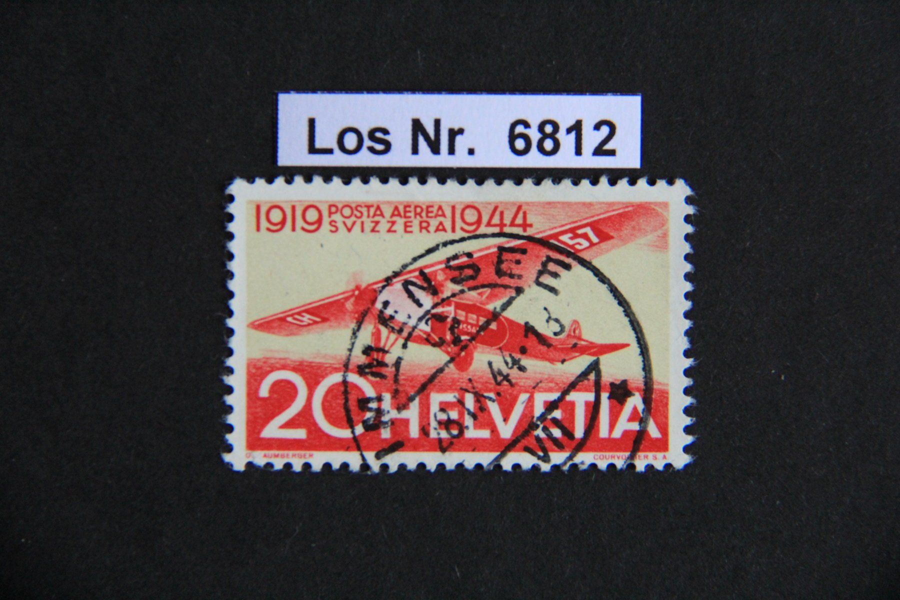Tous les timbres: F 1944 Ortsstempel mit Datum                        Los 6812 – D'occasion à Volken par jukon65