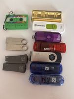 Konvolut USB-Sticks verschiedene Marken und Kapazitäten