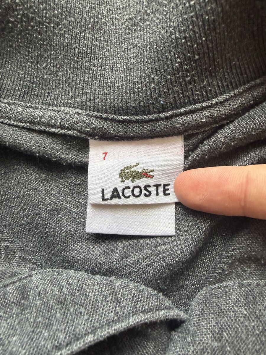 Lacoste Polo-Shirts: Polo Lacoste gris taille 7 occasion – Gebraucht aus Baulmes von resel_.tm 4