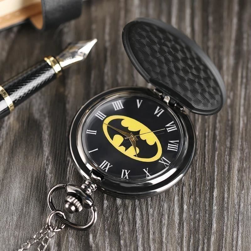 Orologi: Batman Quarz-Taschenuhr – Nuovo e nell'imballaggio originale da Gurmels venduto da Swisspod 3
