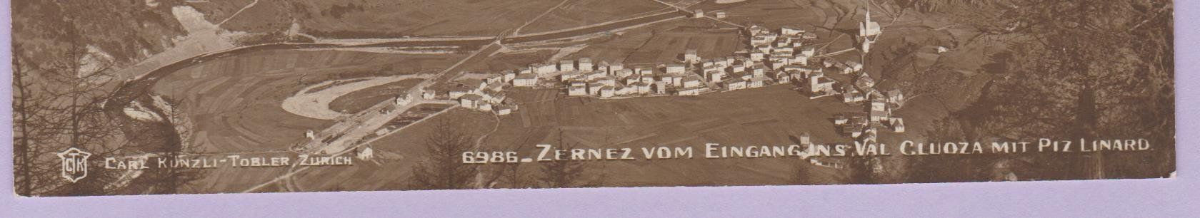 Cartes postales: Zernez   -   alte Ansichtskarte – D'occasion à Vitznau par Ropaku 1