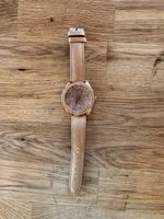 Guess Damenuhr Roségold Leder guter Zustand