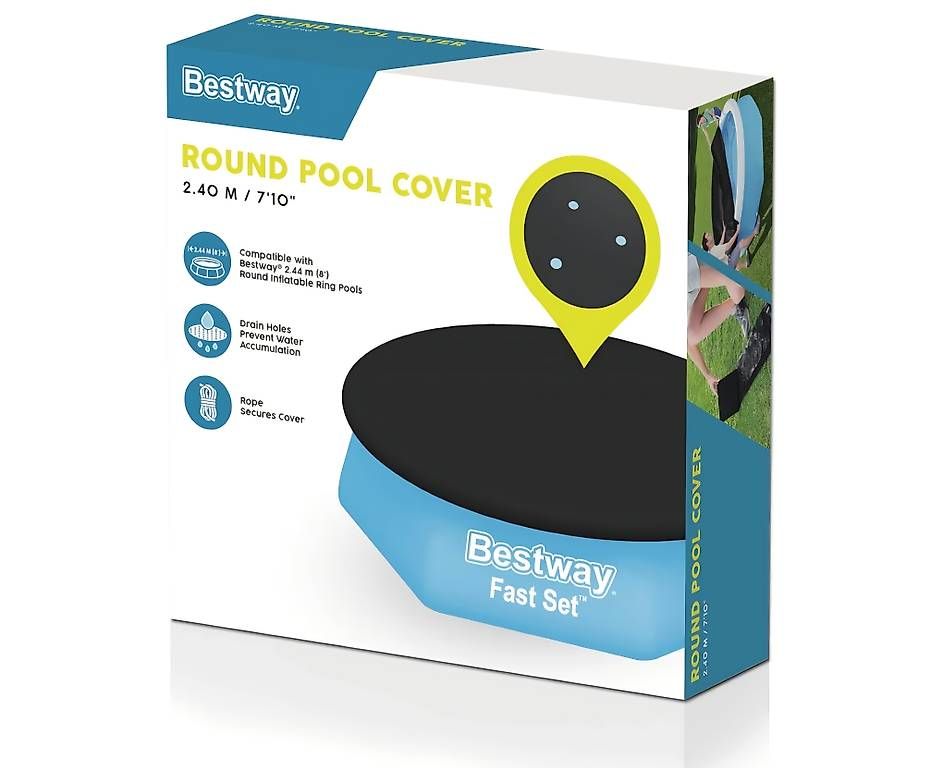 Bestway Piscines: Poolabdeckung BESTWAY rund 240cm – Neuf avec emballage d'origine à Bern par Ssra 1