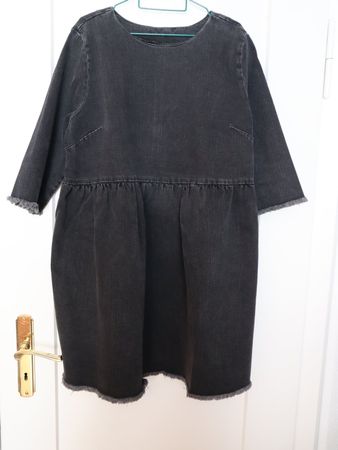 Kleid / Jeans Kleid, Gr. 44 / L, anthrazit