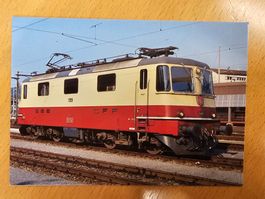 Postkarte SBB Elektrische Lokomotive Re 4/4 II 11159 TEE
