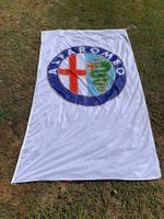Alfa Romeo Flagge Original-Austellungsstück