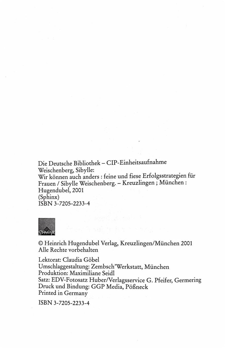 Libri: Weischenberg Sibylle, Wir können auch anders – Nuovo e nell'imballaggio originale da Sarnen venduto da Livres 2