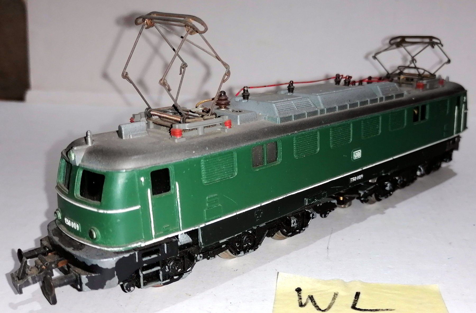 Trix Modellini di ferrovie: WL) Trix Express E50  Güterzugs E-Lok – Usato da Brittnau venduto da Regina35 1